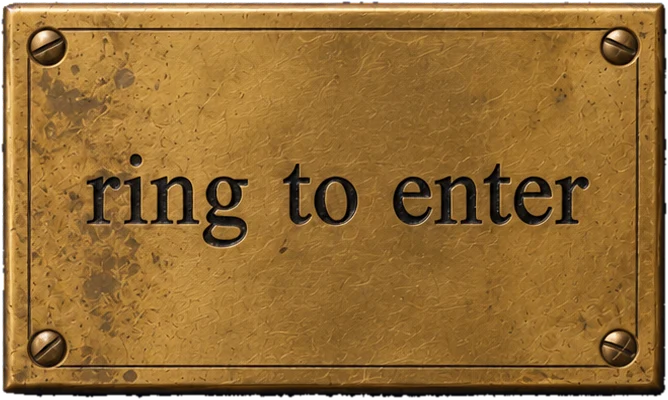 ring to enter